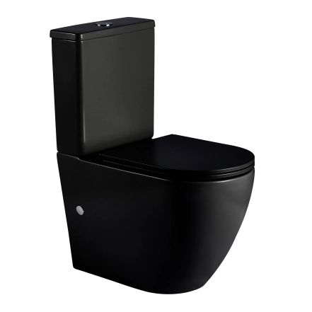 Унітаз підлоговий IMPRESE LESNA i11507 black, чорний